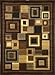 Home Dynamix Catalina Virginia Abstract Area Rug, Geometric Black/Brown 5'3