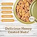 Hubs Peanuts Honey Kissed - Premium Virginia Nuts with All-Natural Sweet Honey Coating Flavor - Super Extra-Large Virginia Peanuts - Crunchy Delight Snacks - Vacuum-Sealed Tin - 2 Packs of 20 oz Cans