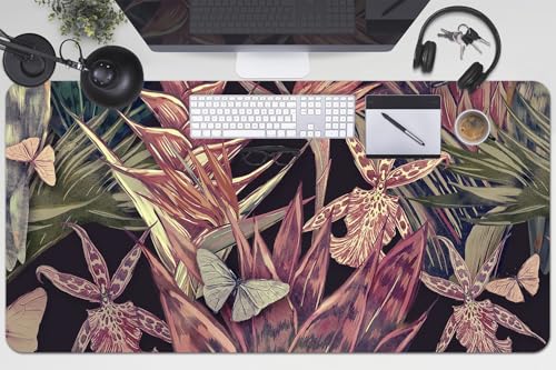 Tapis de souris 100x50 cm grand format antidérapant et facile à nettoyer