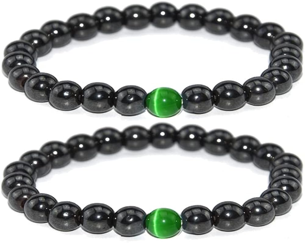 CSIYANJRY99 Lymphatic Drainage Obsidian Anklet,Therapy