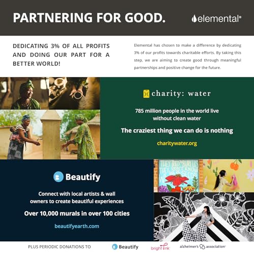 Elemental Garrafa de água infantil icônica com tampa de canudo e alça para alívio de estresse, à pro