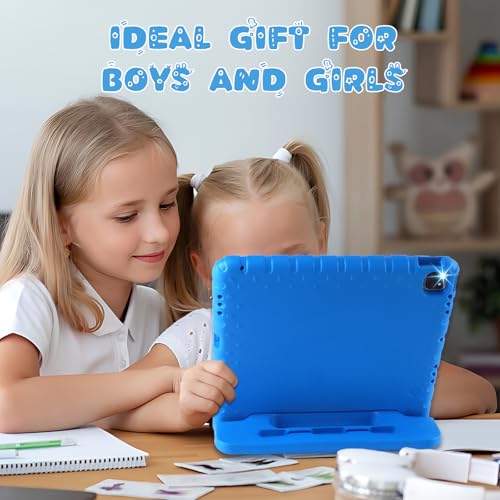 BILLISGOVA for iPad Pro 13 inch Case 2024, Shockproof Kids iPad 13 Pro Case, Protective Cover for iPad Pro 13 M4 with Pencil Holder, Anti-Slip Handle Stand, Blue by BILLISGOVA - Image 7