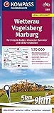 vogelsbergkreis nachrichten  KOMPASS Fahrradkarte Wetterau, Vogelsberg, Marburg: reiß- und wetterfest mit Extra Stadtplänen (KOMPASS-Fahrradkarten Deutschland, Band 3359)