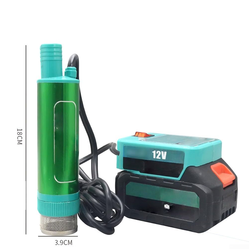 Oniissy Transferencia inalámbrica de 38 mm para batería MT de 18 V con caudal de 40-60 L/min y cable de 2,4 m, construcción de aleación de plástico ()