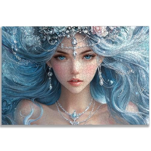 お姫様 ジグソーパズル 3000ピース 大人向け アニメ ジグソーパズル 木製 Puzzle 122x80 cm 美しい梱包箱付き 大人向け 難しい 挑戦 Puzzle ホームデコレーションに最適、女性へのギフト、男性へのギフト、-1299