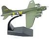 SEBUNAS 1144 Scale B-17 Flying Fortress Memphis Goddess Fighter Model Heavy Bomber Aircraft Models USAAC B-17 Bomber Military Metal Diecast Airplane Model Kit for Adult Collection or Gift