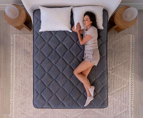 Image of Brooklyn Bedding CopperFlex 12 Inch CA King Mattress | Hybrid Cooling Copper | Pressure Relief | CertiPUR-US Certified