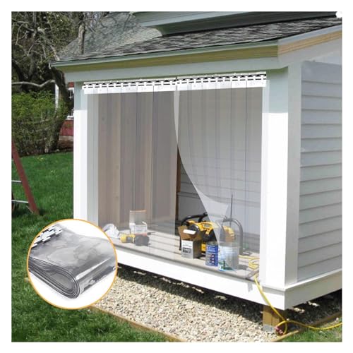 Rideau de porte en PVC idéal pour isoler le garage de la cuisine en hiver