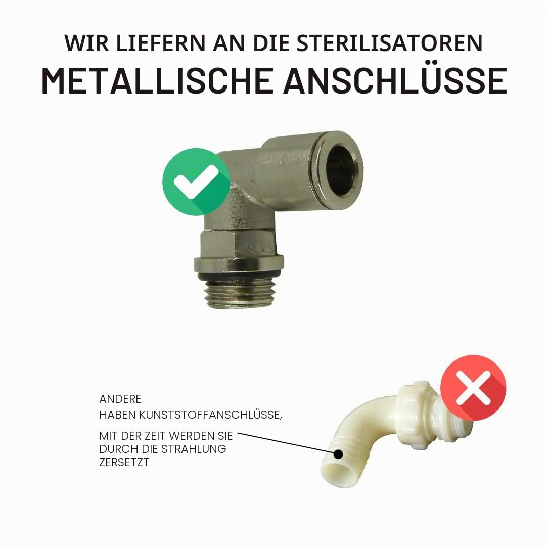 UV-Sterilisator-Lampe, 16 Watt, 6 l/min, für Filteranlagen und Umkehrosmose