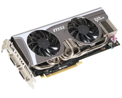 MSI TWIN FROZR II GeForce GTX 570 1.25 GB Video Card (N570GTX Twin