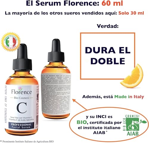 Florence 608614693054_SML Big 2 Fl Oz. Vitamin C Face Serum. Anti Aging Dark Spot Remover Facial Serum. All-In-One Brightening Vitamin C thumb #1