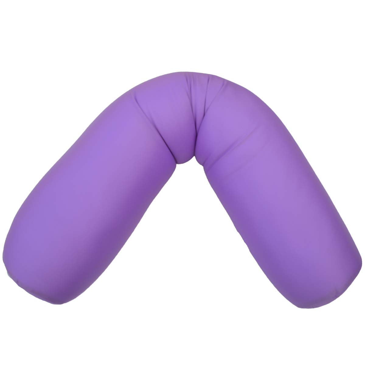 Squishy Deluxe Microbead Body Pillow with Silky Removable Cover, Extremely Huggable, Full Body