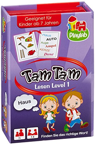 Preisvergleich Produktbild Jumbo Spiele 18172 - Tam Tam Lesen Level 1, Kartenspiele