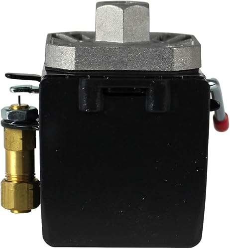 Miniatura 6 de Interruptor de presión de compresor de aire de repuesto, Sunny L1, 1 puerto, 95-125 PSI, 25 Amp