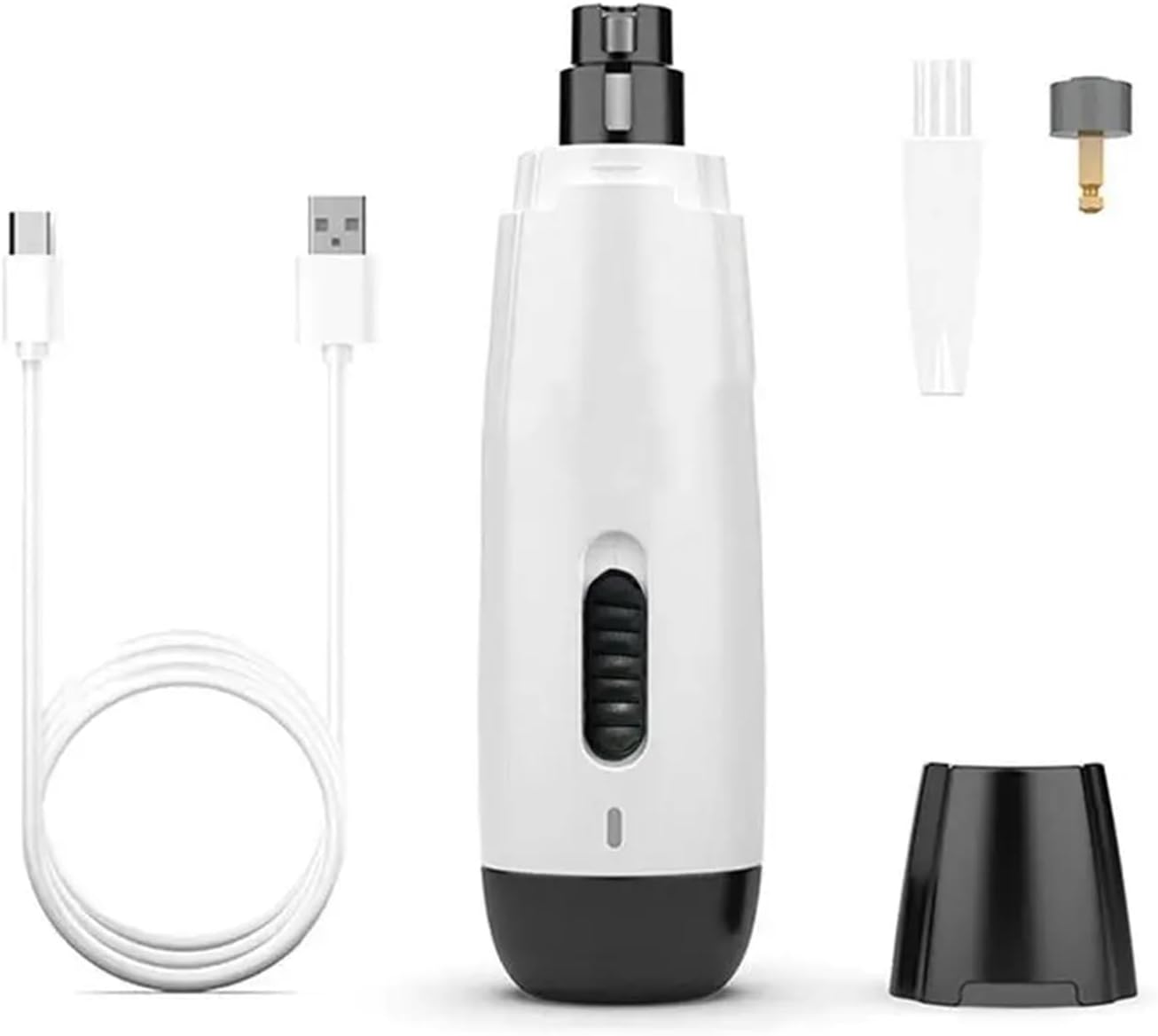 Dog Nail Trimmer Rechargeable Precision Electric Dog Nail Clippers Pet Paws Grooming Smoothing Tool