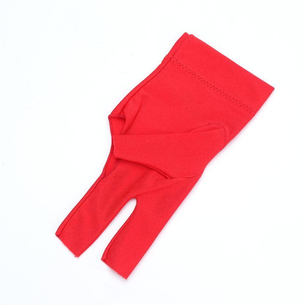 LGB Partners Billiards Professional Snooker and Pool Glove, Two-Finger Design, Pack of 1 (RED) 1
