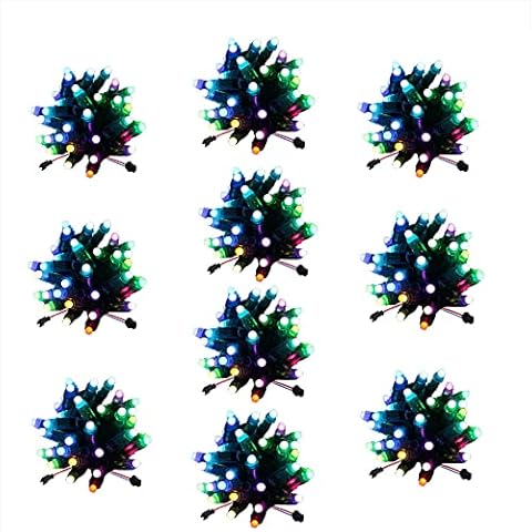 MTYTOT 500PCS RGB LED String Lights Cover