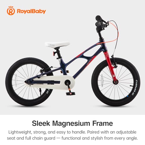 Image of RoyalBaby Kids Bike Lightweight Magnesium Alloy, 14 16 18 Inch Children's Bicycle for Boys Girls Ages 3-9