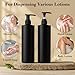 Maxumille 4 Piezas 500ml Botes para Gel y Champu Ducha Imagen de Maxumille 4 Piezas 500ml Botes para Gel y Champu Ducha