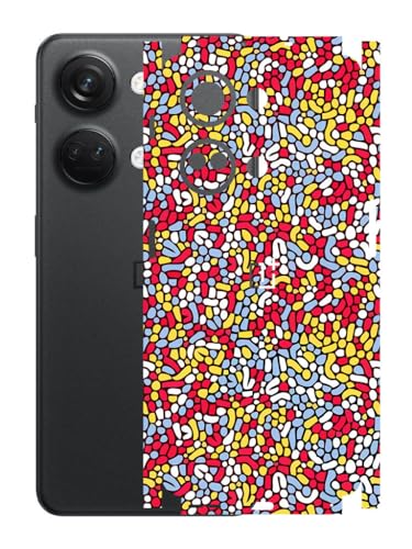 Image of AtOdds - Compatible for ONEPLUS NORD 3 (5G) Mobile Back Skin Sticker - Lamination - Film Wrap (Coverage - Back+Camera+Sides) (Design - Beans)