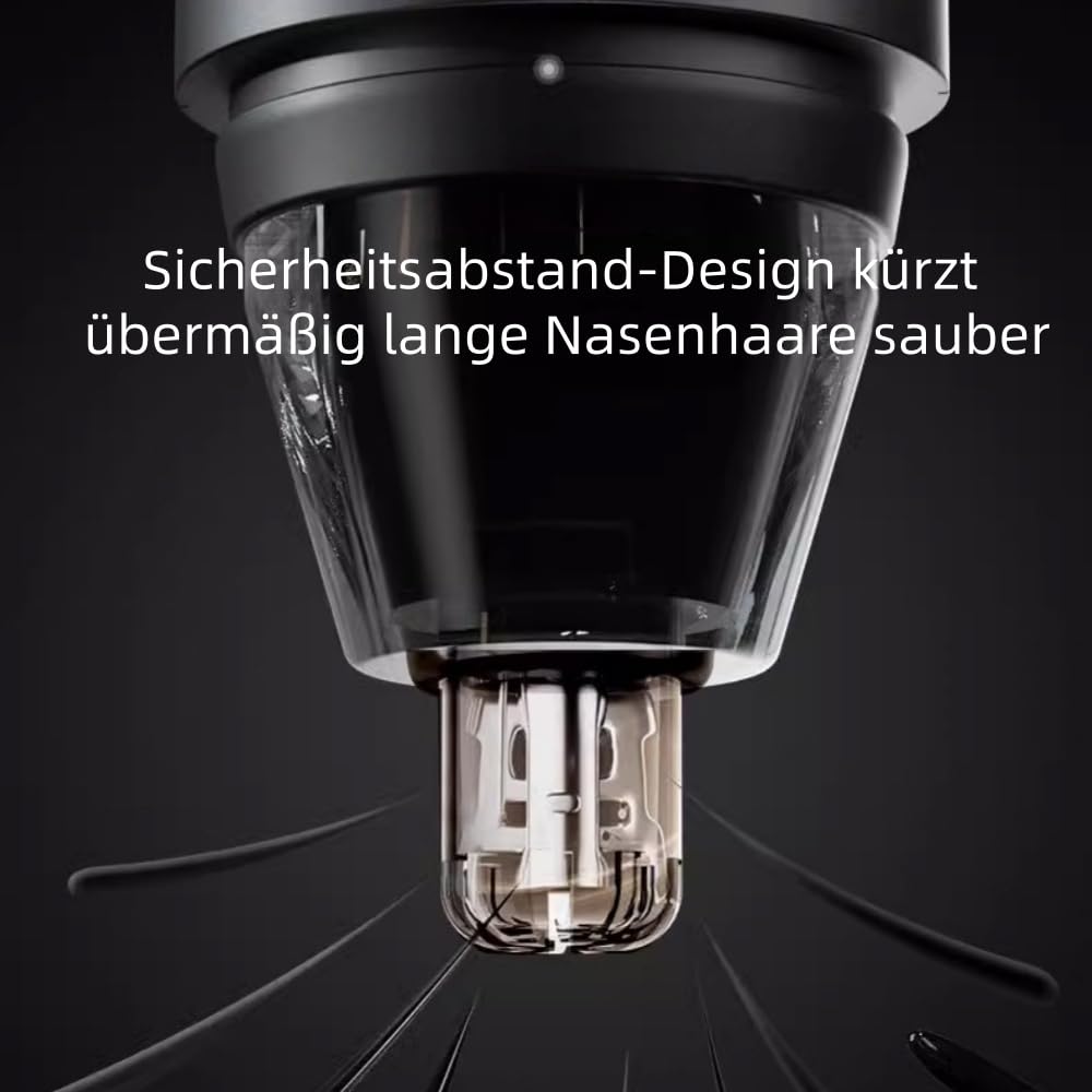 Mr. Bold Pro Nasen & Ohrhaartrimmer für Männer & Frauen - Präzis, Hautfreundlich, USB Wiederaufladbar, für Alltag & Reise