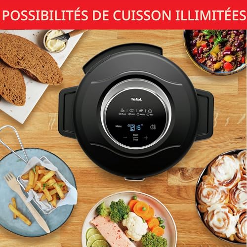 Multicuiseur TEFAL CY7788 – Autocuiseur et Friteuse À Air, 15 Programmes, 7.6L - vue 4