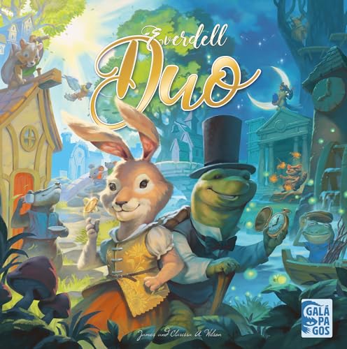 Asmodee,Everdell Duo,Jogo de tabuleiro para Família,Idade +14,1-2 jogadores,Partidas de até 30 min.