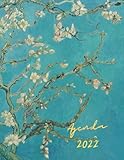  Vincent Van Gogh Agenda 2022: Élégant et Pratique  Van Gogh Amandier en Fleurs  Agenda Grand format A4 Mensuelle et Semainier Organiseur Pour Ton ... 2 Pages  Weekly Planner Scolaire Journalier