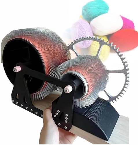 Amazon.com: Hiedmeil Manual Wool Carding Machine, Wool Fiber Drum ...