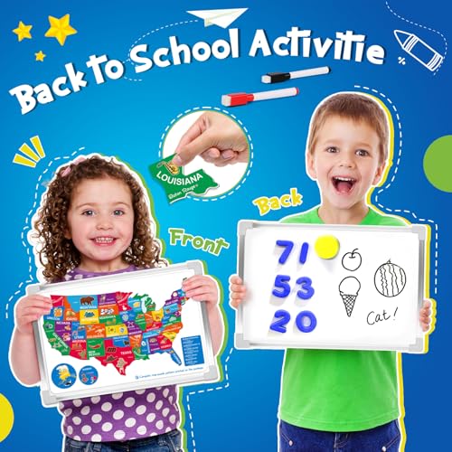 image for UOMTFAI Pretend Play Teacher Set, Kids Pretend Teacher Playset with Wh