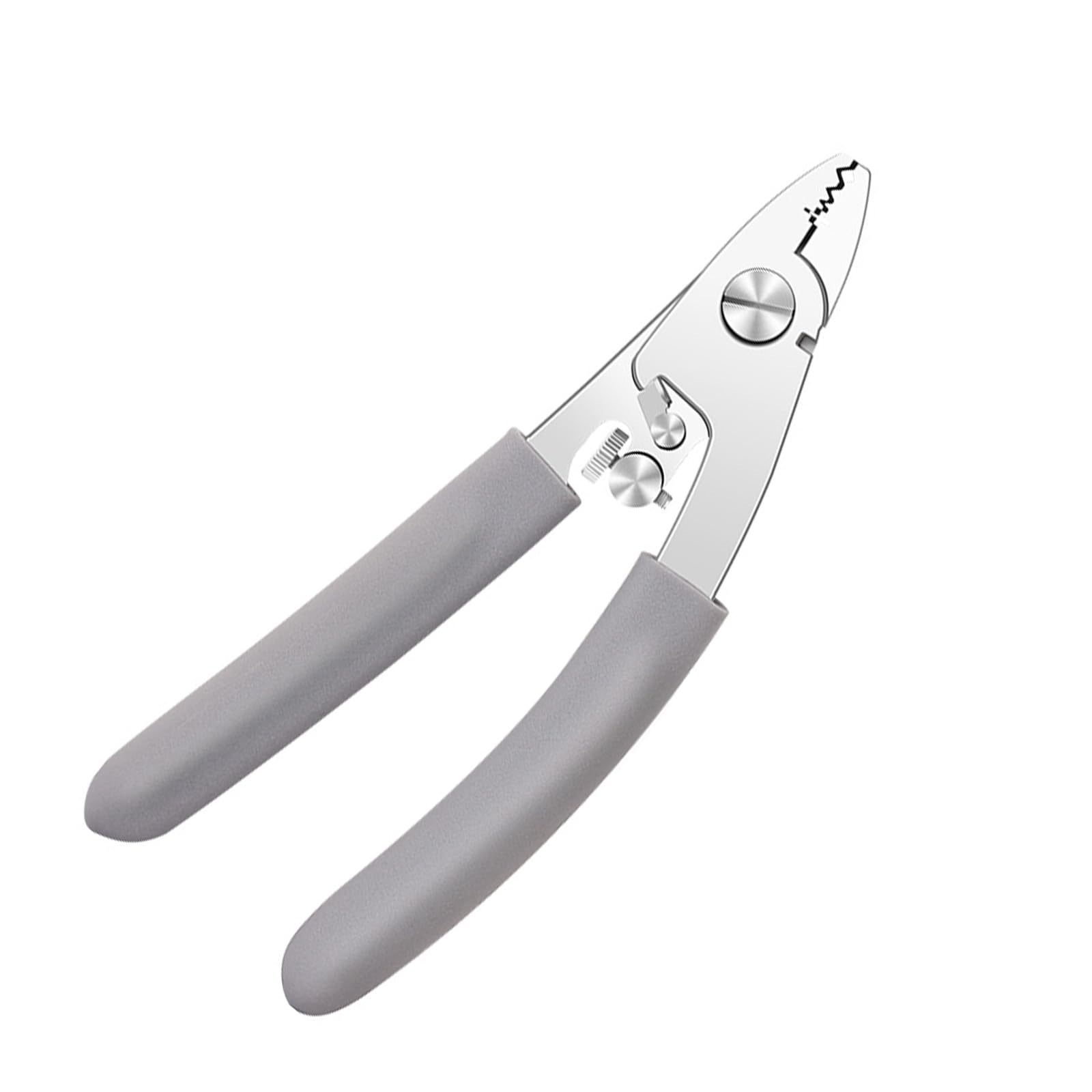 Multifunctional Fiber Pliers for Cable Stripping and Cutting with Ergonomic Grip Professional Tool for Networking Wiring Multifunction Fiber Stripping Pliers