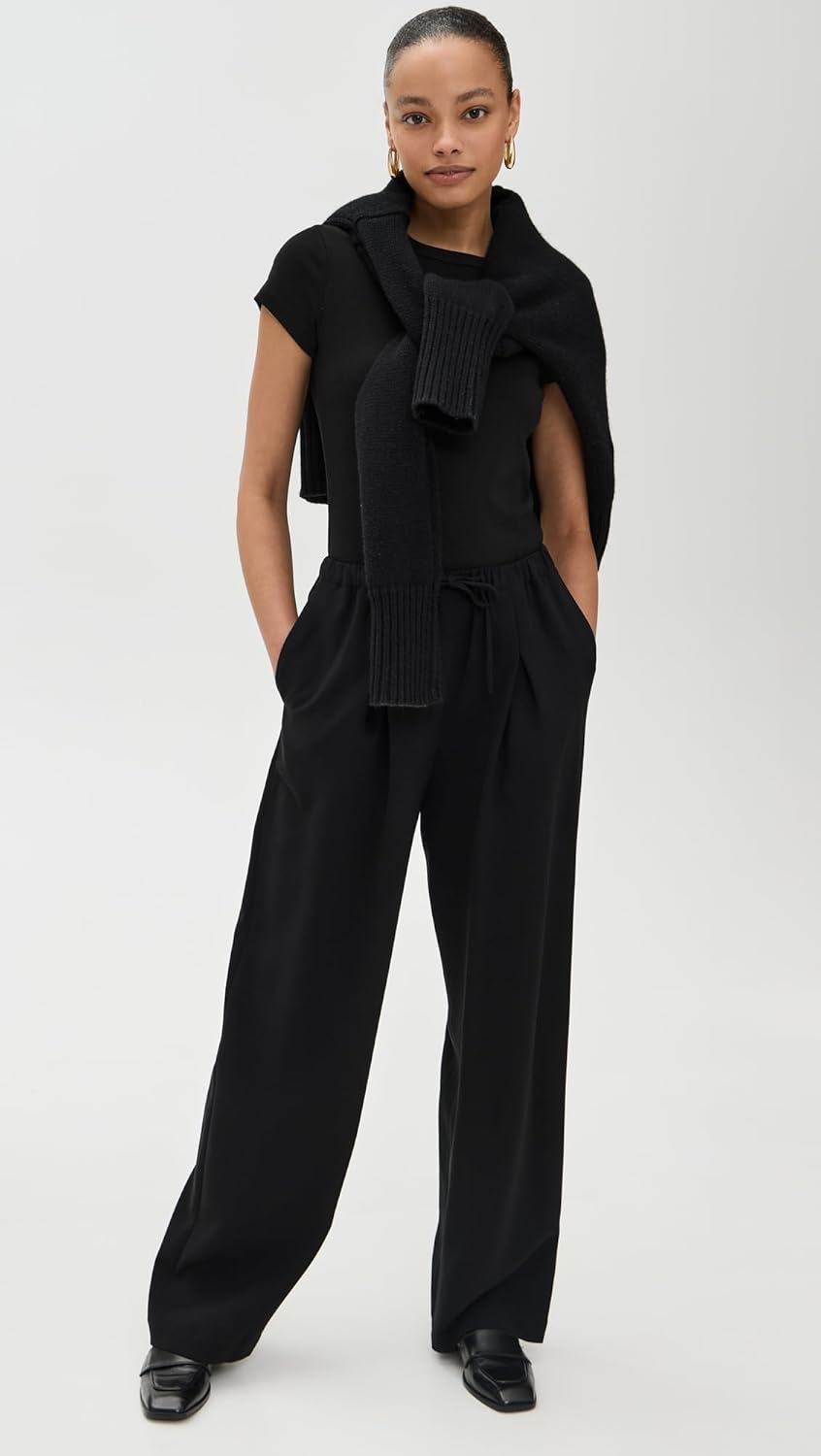 Theory Women's Pleated Casual Pants - Image 5