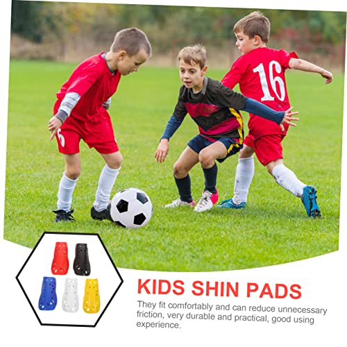 BESPORTBLE 5 Pares Caneleiras Guardas De Jogos De Futebol Caneleira De Jogo De Futebol Mangas De Can