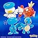 MEGA Pokémon Action Figure Building Toys Set, Water-Type Trainer Team with 79 Pieces, 2 Inches Tall, for Kids