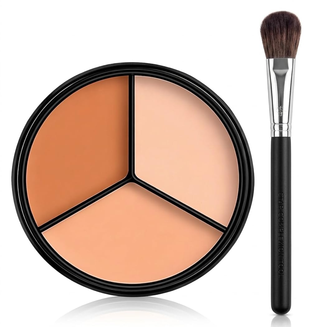 Brightening Concealer with Integrated Makeup Brush, High Pigment & Crease-Proof, Instant Wake-Up Effect.-image-31
