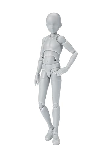 TAMASHII Nations - Tamashii - Body-Kun -School Life- Edition DX Set (versión de Color Gris), Figura de acción…