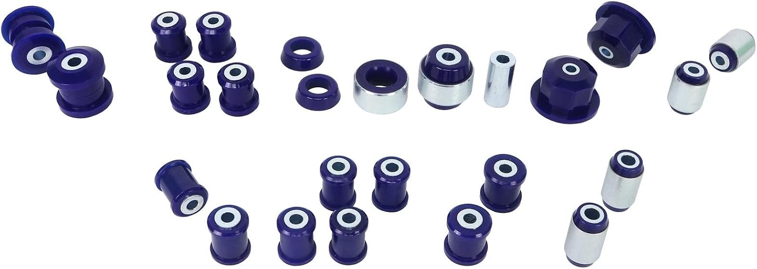SuperPro KIT158K Front and Rear Suspension Bushing Kit Compatible with Mazda 04-07 RX-8, Mazda 05 RX-8, Mazda 08-11 RX-8, Mazda 08-11 RX-8, Mazda 08-09 RX-8, Mazda 08 RX-8, Mazda 09-11 RX-8