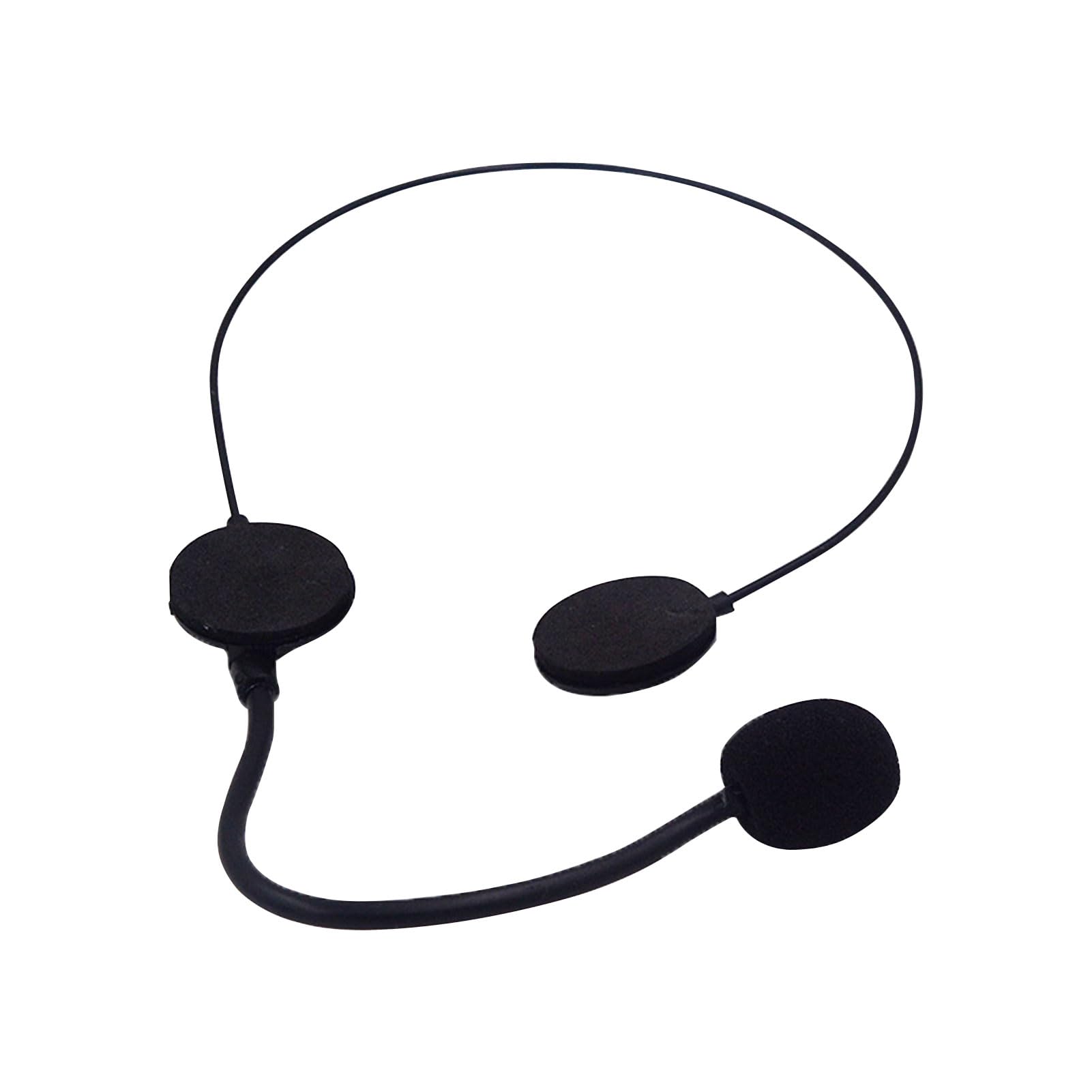 Fake Rock Star Headphone Prop, Party Cosplay Toy Headset Costume Accessories Headset Singer Microphone and Headphones Rockstar Role Playing Prop Accessories