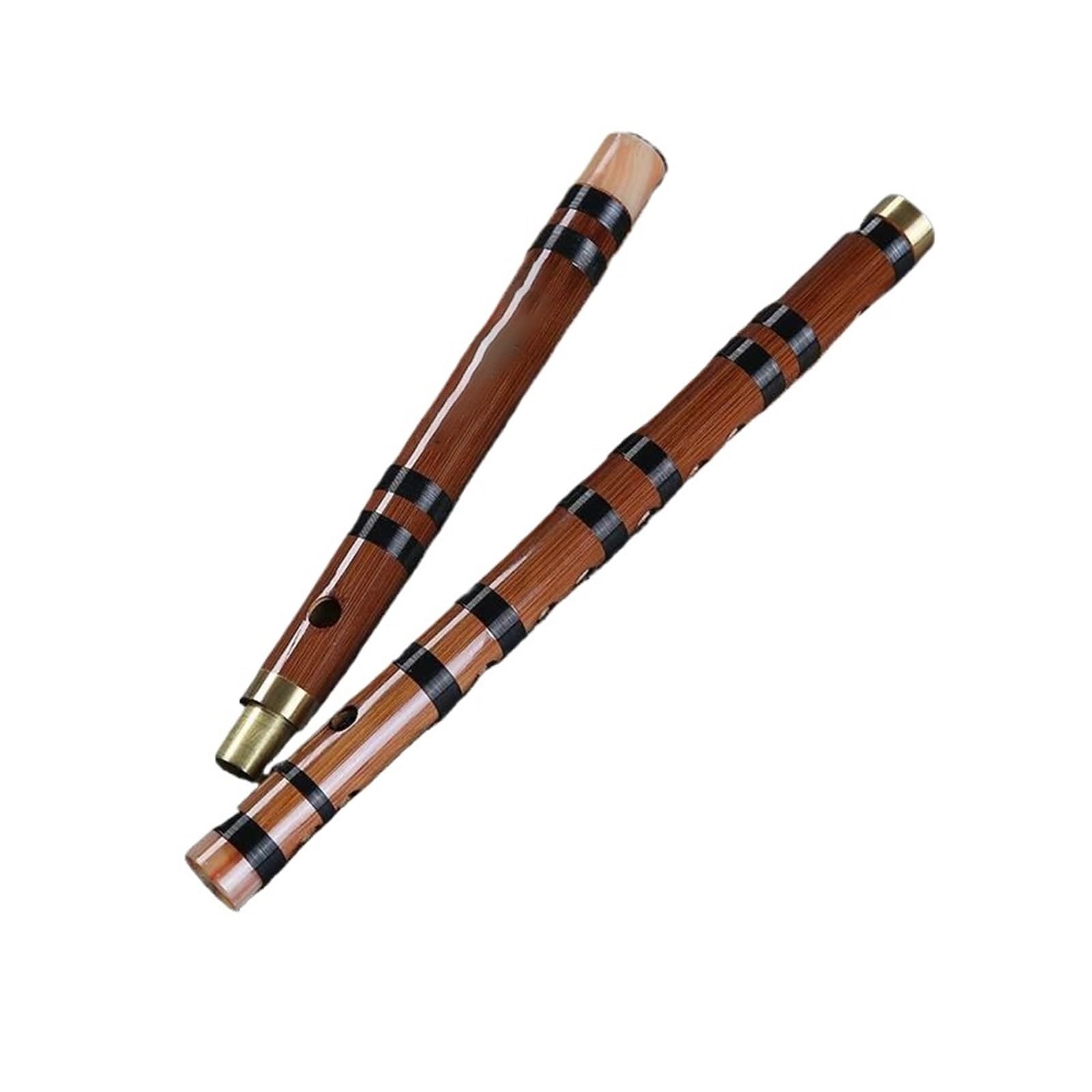 G Tonart Bambusflöte Messing 2 Abschnitte Geeignet Für Anfänger Holzblasinstrument Professionelle Bambusflöte Traditionelles Instrume