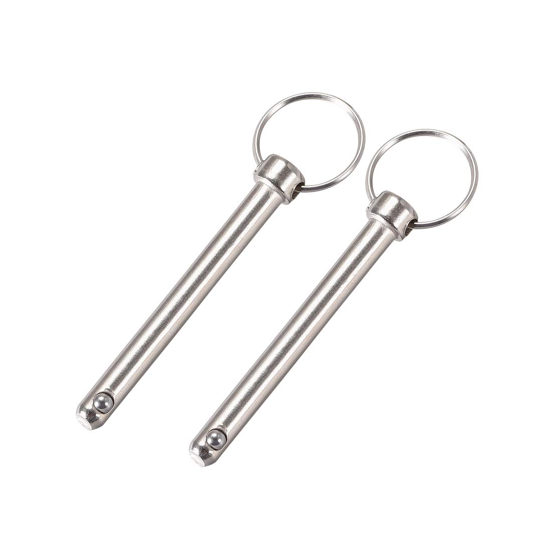sourcing map Quick Release Pin 8mmX72mm Marine Hardware for Boat Bimini Top Deck Hinge 2Pcs