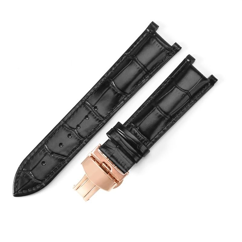 Bracelet de montre en cuir de rechange pour boîtier GC YA133309