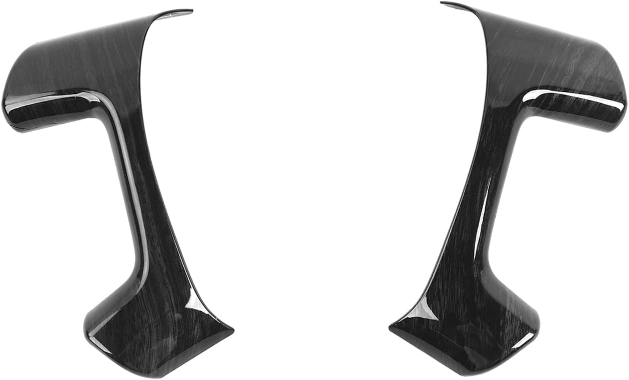 Linskip Steering Wheel Trim Covers Compatible with Avalanche/Suburban/Tahoe/Traverse/Silverado 1500 2500HD 3500HD & Yukon/Sierra & Cadillac Escalade 2007-2013 Dark Wood Grain Interior Accessories