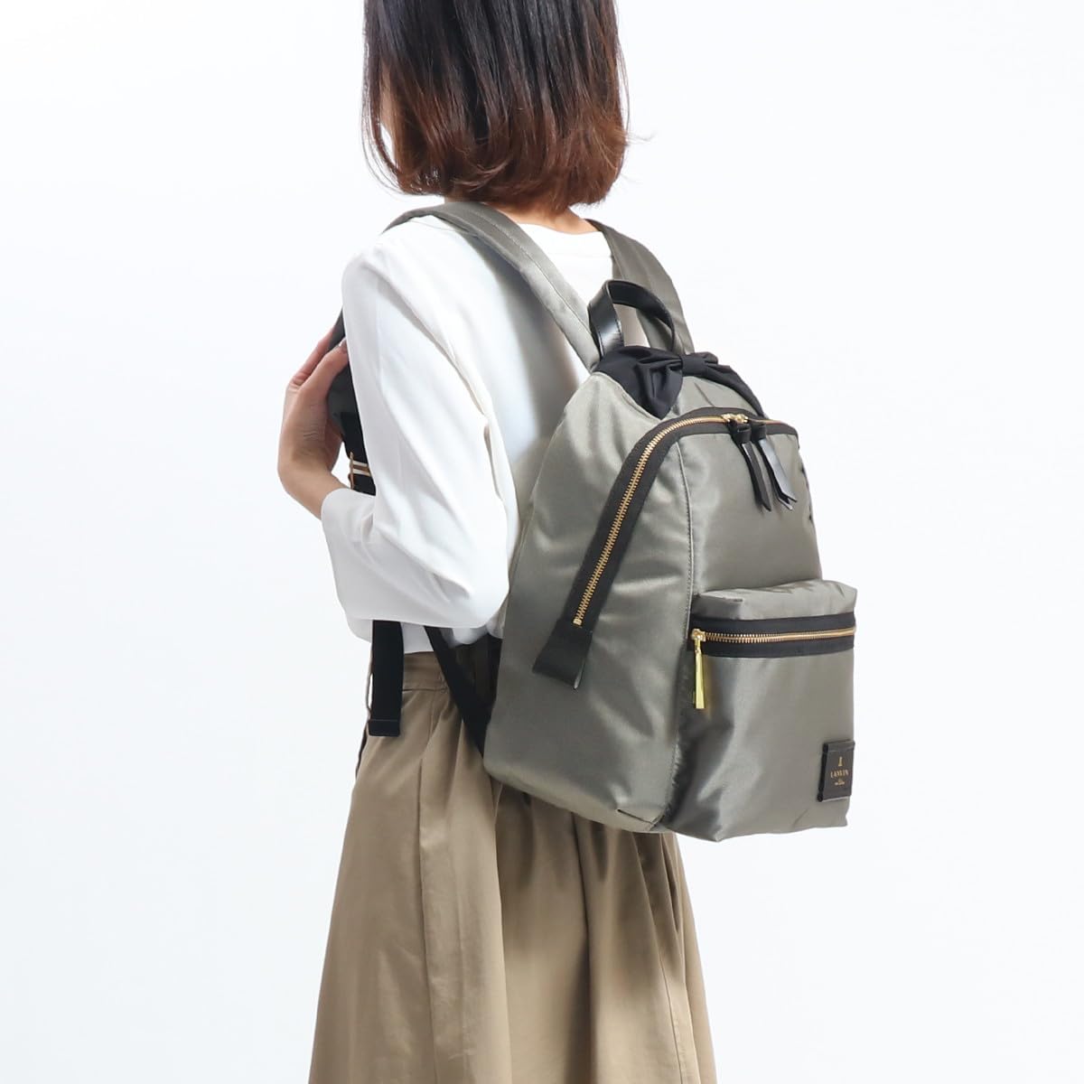 Lanvin on Blue 480211 Trocadero Women's Backpack, Black