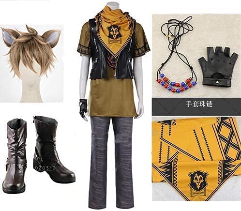 【ツイステ】ラギー ウイッグ付きコスプレ衣装セット Amazon.co.jp: ツイステッドワンダーランド ツイステ ラギー