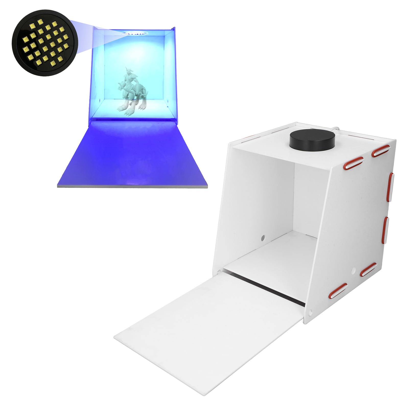 Omquot Caja de Luz de Curado de Resina UV Solidifica Eficientemente la