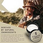 Striking Viking Beard Butter - Non-Greasy Moisturizer With Natural Ingredients (Vanilla, 4oz) - Keep Your Beard Hydrated and Refreshing - Image 2