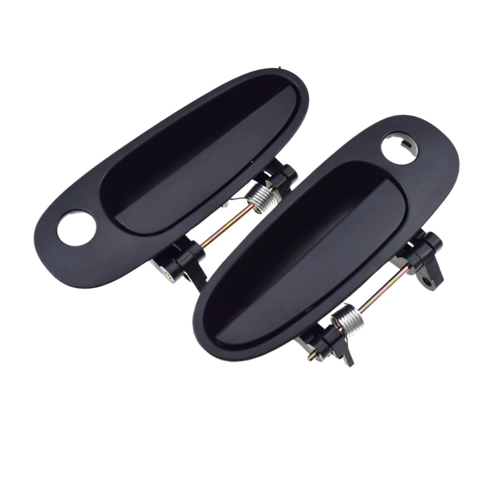 HILLAR Door Outer Handle for Toyota for Corolla 1993 1994 1995 1996 1997 Black Exterior Door Handle 69220-12170 6922012170(Front FL FR Pair)
