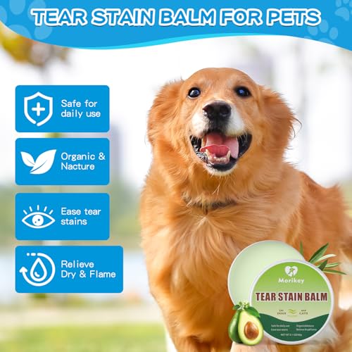 Pet Tear Stain Remove Balm21oz 100 Organic  Natural Planted Balm Soother  Moisturizer Eye Care for Dogs and Catsrelief Eye Area Dry Tear Staingentle and Nonirritation  Cucciolini Doodles Pet tear stain remove balm2 1oz 100 organic  natural planted balm soother  moisturizer eye care for dogs and catsrelief eye area dry tear staingentle and non irritation   cucciolini doodles