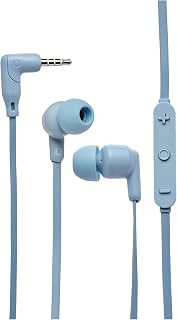 iFace マイク付き ワイヤード イヤホン (3.5mmプラグ/ペールブルー) | マイク付き カナル型 有線 イヤフォン 小型 軽量 イヤホンジャック 通話可能 音量調節 ステレオイヤフォン ヘッドホン 音量調整 音楽 動画視聴 イヤーキャップ付き S M L
