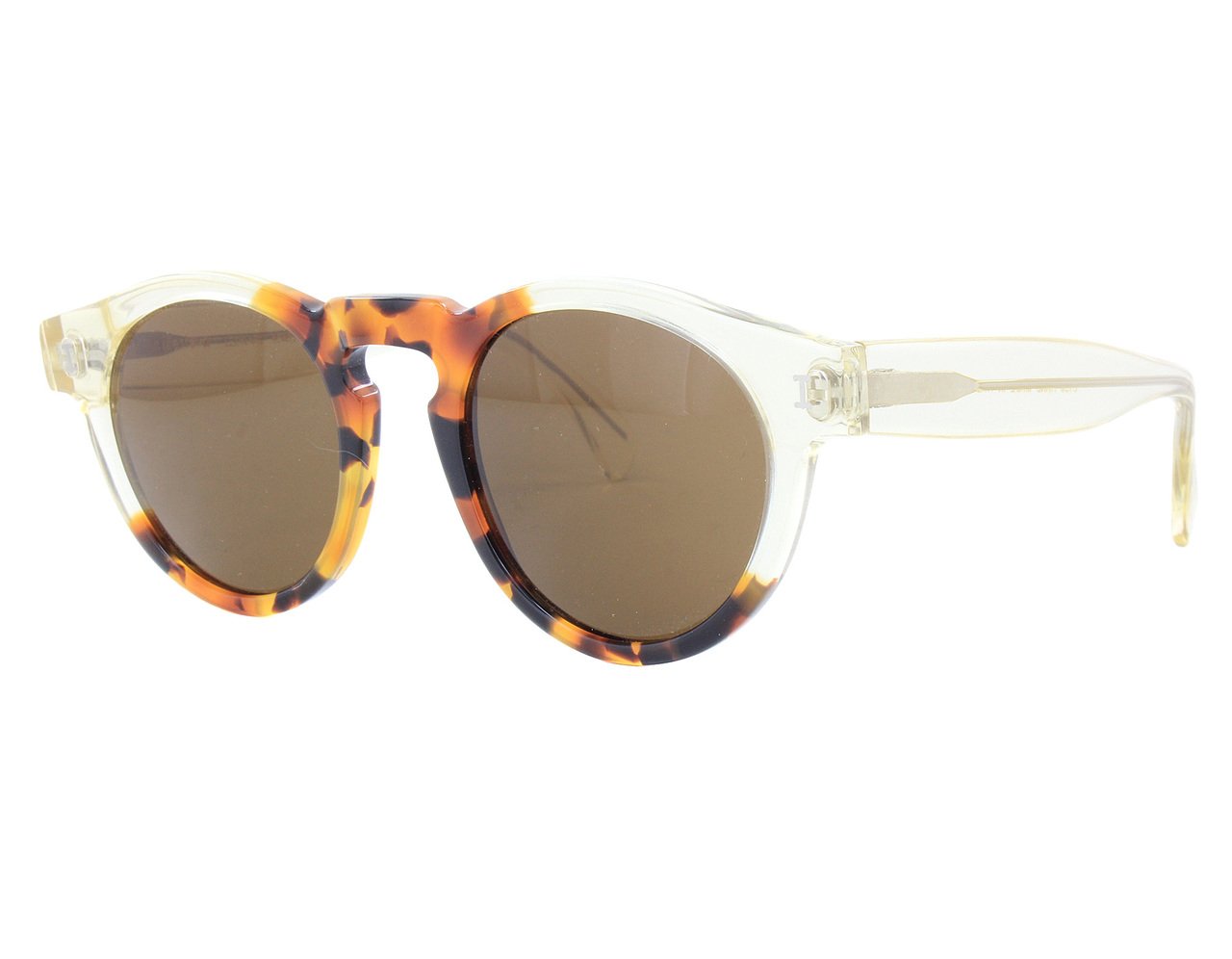 Illesteva LEONARD II Sunglasses Champagne/Tortoise Illesteva Leonard Ii E Champagne W/ Brown Gradient main image 2